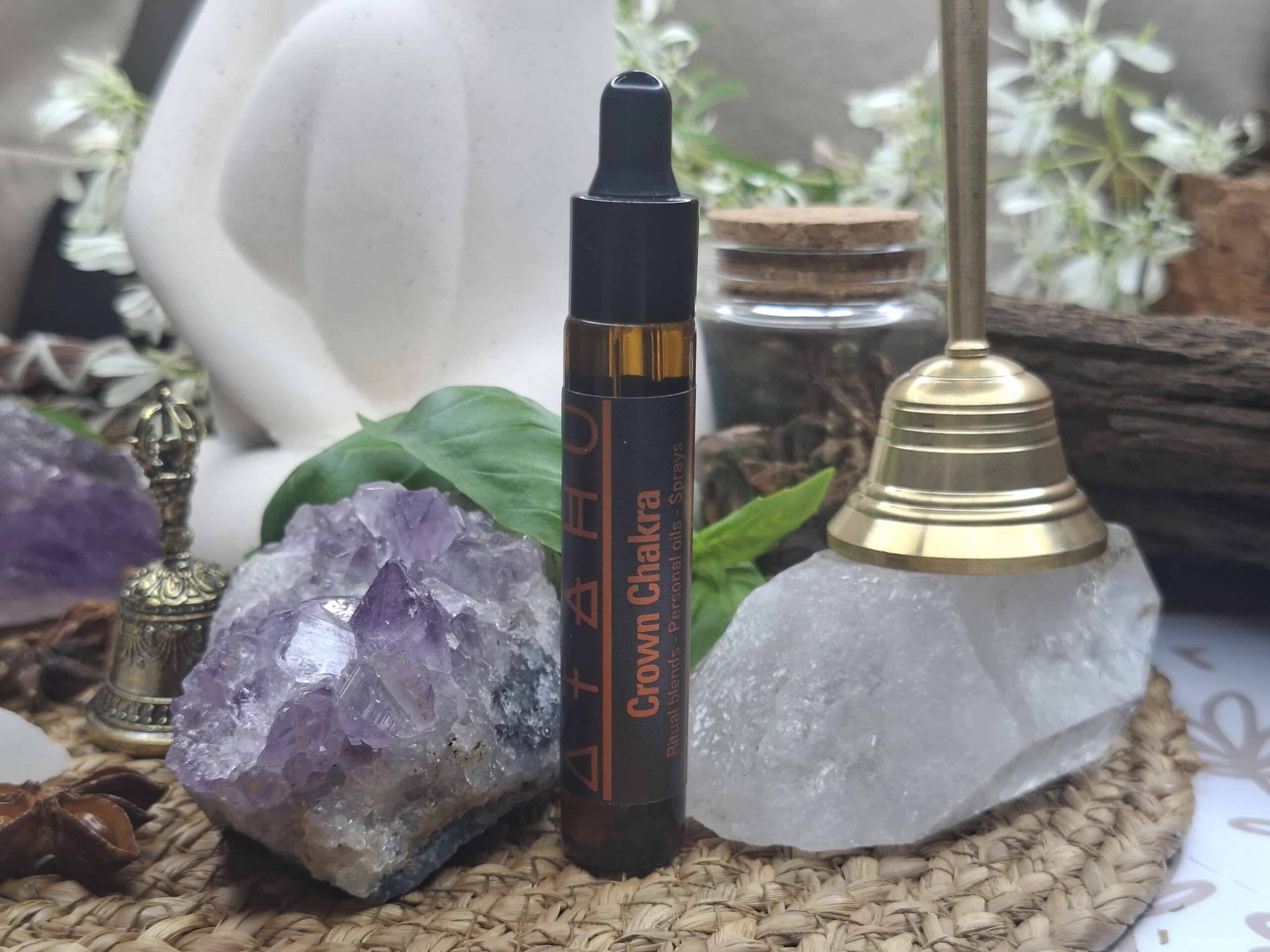 Crown Chakra Ritual Oil Concentrate Dropper