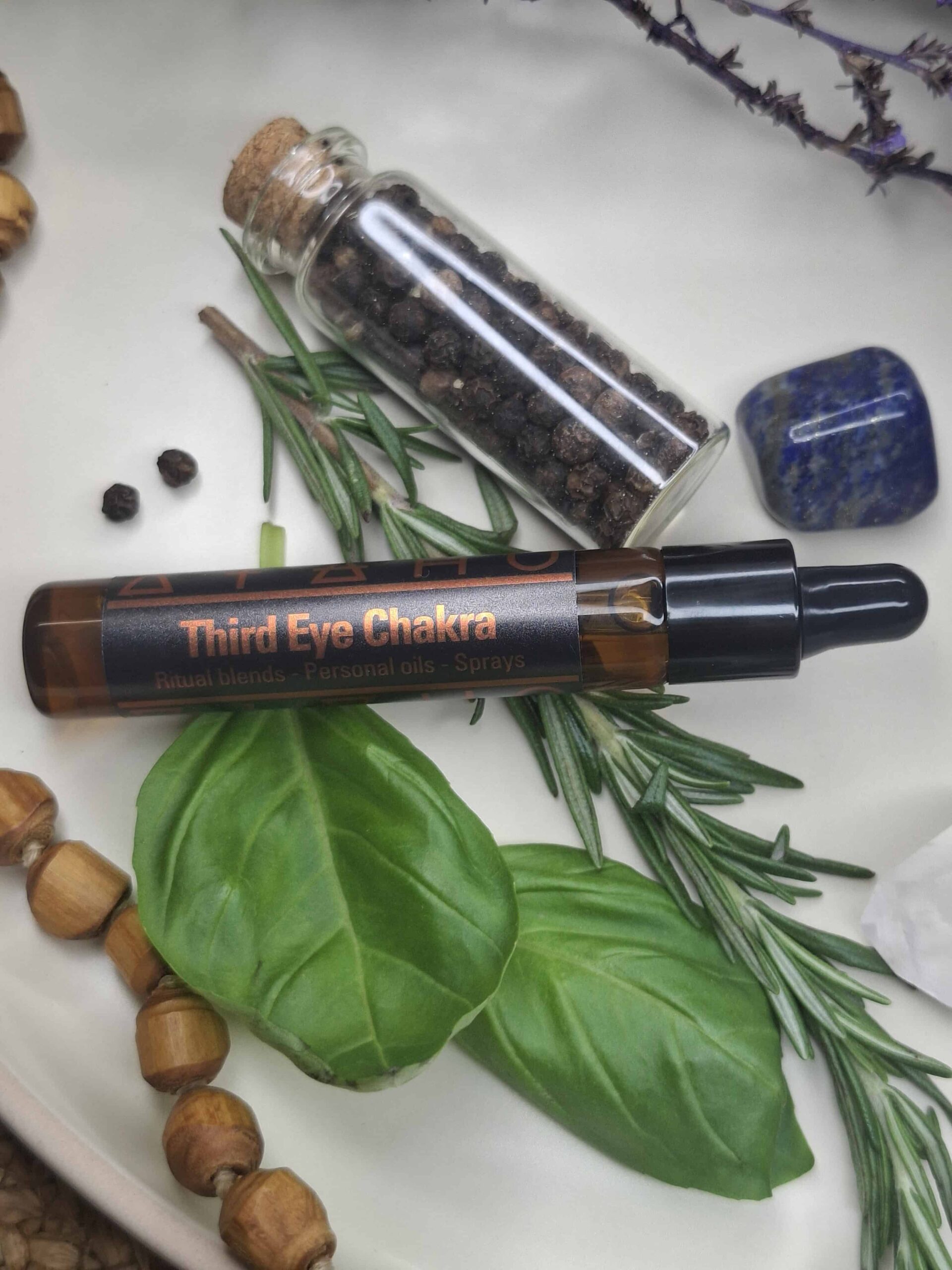 Third Eye Chakra Ritual Oil Concentrate Dropper