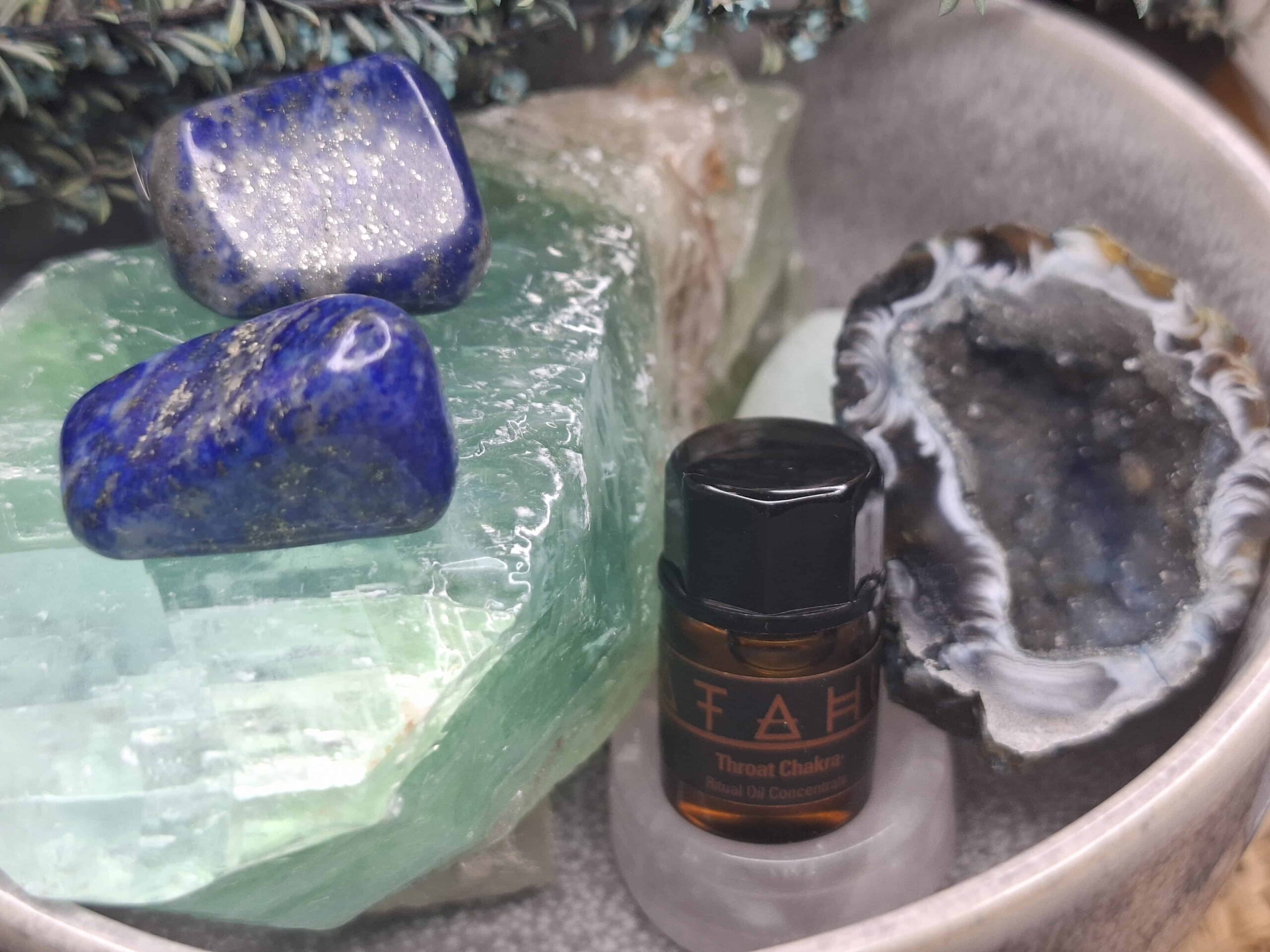 Throat Chakra Ritual Oil Concentrate Mini