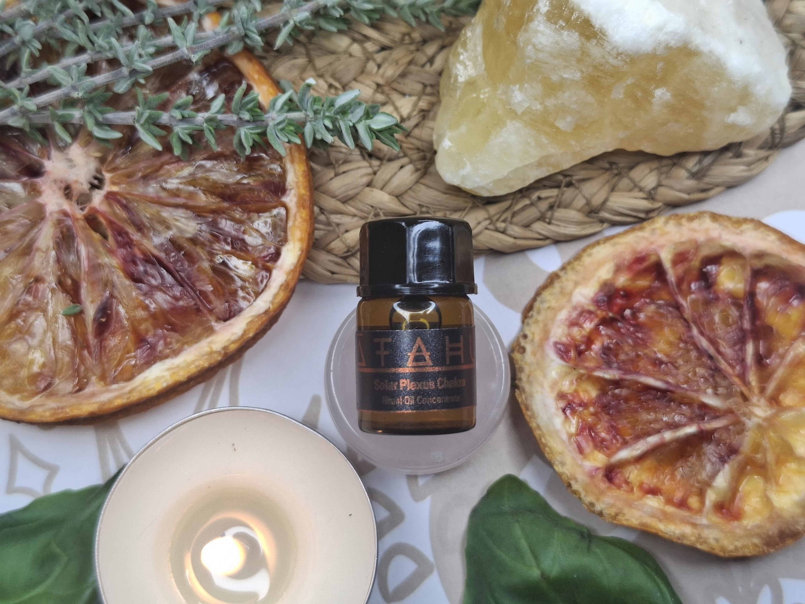 Solar Plexus Chakra Ritual Oil Concentrate Mini