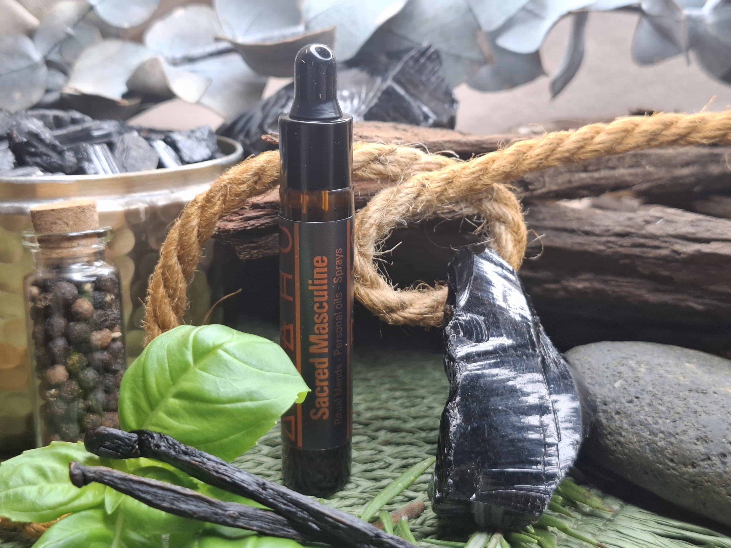 Sacred Masculine Ritual Oil Concentrate Dropper